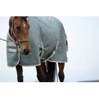 Couverture Equithème Tyrex 600D recyclée Bleu marine