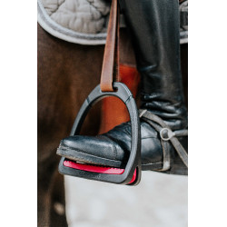 Étriers Compositi Premium Framboise Rouge