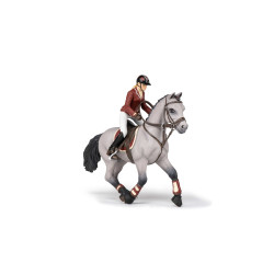Cheval de concours et sa cavalière Papo Cheval de concours et sa cavalière Papo