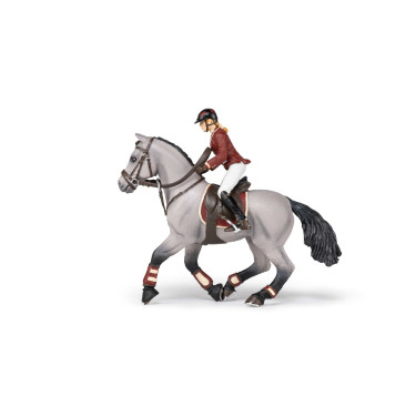 Cheval de concours et sa cavalière Papo Cheval de concours et sa cavalière Papo