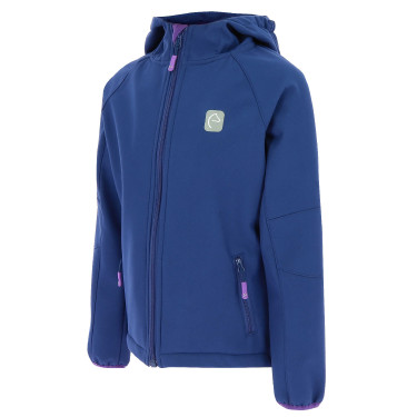 Softshell Equi-Kids Amandine Marineblauw