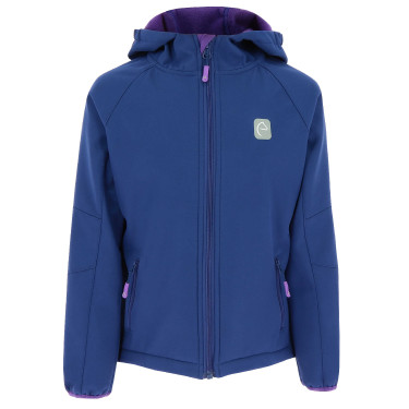Softshell Equi-Kids Amandine Marineblauw