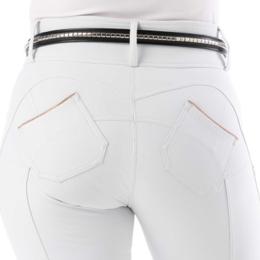 Pantalon push up Equithème Bella Blanc
