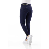Push-up broek Equithème Bella Marineblauw Push-up broek Equithème Bella Marineblauw
