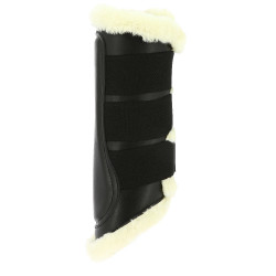 Gesloten peesbeschermers Norton synthetisch schapenwol Zwart / écru