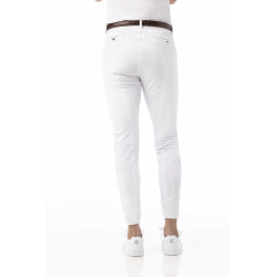 Pantalon Equitheme Georg homme Blanc