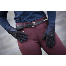 Pantalon Equitheme Gizel Rouge foncé