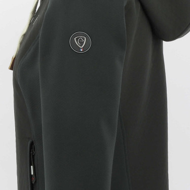 Gewatteerd bodywarmer Equithème Phoebe Zwart