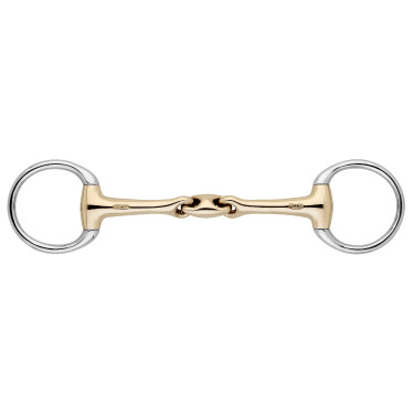 Dubbel gebroken olijfvormig bustrens mondstuk voor hoofdstel Sprenger KK Ultra Dubbel gebroken olijfvormig bustrens mondstuk voor hoofdstel Sprenger KK Ultra