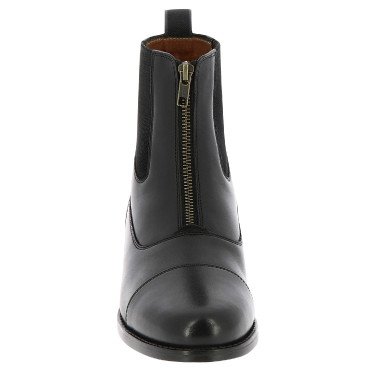 Boots Equithème Dauville à zip Noir