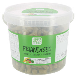 Paardensnoepjes Hippo-Tonic met fruit- en groentesmaak Paardensnoepjes Hippo-Tonic met fruit- en groentesmaak