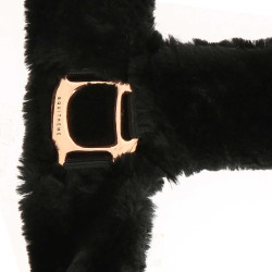 Halster Equithème Teddy roségoud Zwart Halster Equithème Teddy roségoud Zwart