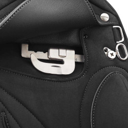 Wintec Pro Endurance Hart-zadel Zwart