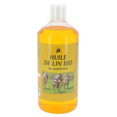 Huile de lin bio du Maréchal Huile de lin bio du Maréchal