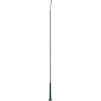 Dressuurzweep Covalliero met glad handvat Zwart