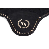 Bonnet chasse-mouches Back On Track à oreilles Noir