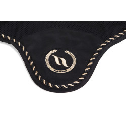 Bonnet chasse-mouches Back On Track à oreilles Noir