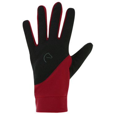 Gants Equithème Knit digital Noir / prune