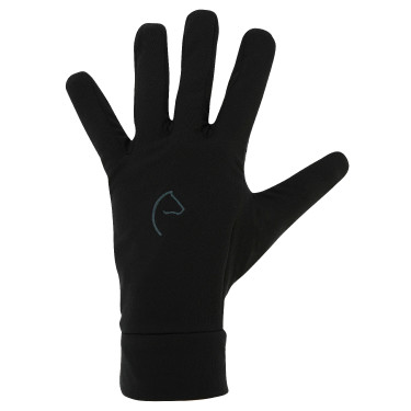 Gants Equithème Fin digital Noir