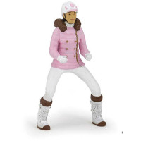 Ruiterfiguur wintermode Papo