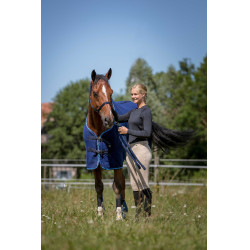 Fleece deken Riding World met kruissingels 230g Fleece deken Riding World met kruissingels 230g