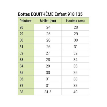 Equithème Kinderlaarzen Zwart