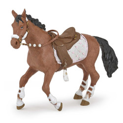 Beeldje Paard van de fashion winter amazone Papo