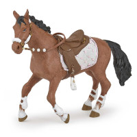 Figurine Cheval de la cavalière fashion hiver Papo Figurine Cheval de la cavalière fashion hiver Papo