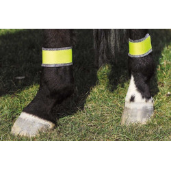 Bandages jaune réfléchissants pour postérieurs Bandages jaune réfléchissants pour postérieurs