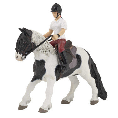 Figurine Poney sellé et harnaché Papo