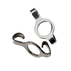 Platte haken voor gourmetketting Platte haken voor gourmetketting