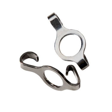 Platte haken voor gourmetketting Platte haken voor gourmetketting