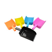 Pelle à grain plastique colorée Noir