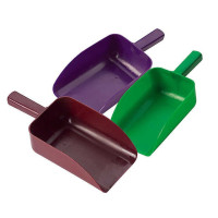 Pelle à grain plastique colorée