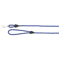 Longe en corde avec poignée Rouge / bleu Longe en corde avec poignée Rouge / bleu