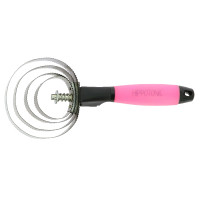 Étrille métallique ronde Hippo-Tonic Gel Fuchsia néon Rose Étrille métallique ronde Hippo-Tonic Gel Fuchsia néon Rose