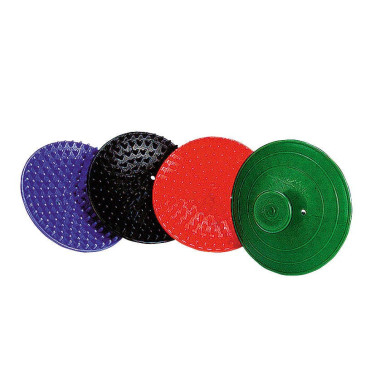 Ronde plastictegel met pinnen