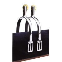 Feeling Prince of Wales sporen van roestvrij staal met glad wiel Feeling Prince of Wales sporen van roestvrij staal met glad wiel