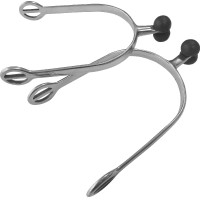 Éperons Feeling inox à molette plastique Éperons Feeling inox à molette plastique