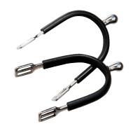 Eperons Feeling Polo inox gainé caoutchouc Eperons Feeling Polo inox gainé caoutchouc