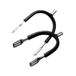 RVS sporen Feeling Prince de Galles met rubber omhuld