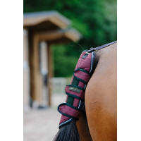 Staartbeschermer Equithème Tyrex 1200D Marine / bordeaux Blauw Staartbeschermer Equithème Tyrex 1200D Marine / bordeaux Blauw