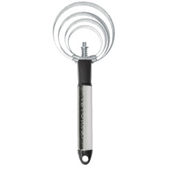 Ronde metalen roskam Hippo-Tonic Glossy