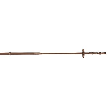 Rênes caoutchouc soft Eric Thomas Pro Havane Marron