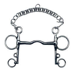 Pelham-mondstuk Feeling recht doorlopend mondstuk Pelham-mondstuk Feeling recht doorlopend mondstuk