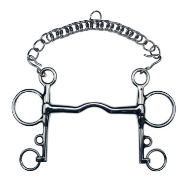 Pelham-mondstuk Feeling recht doorlopend mondstuk Pelham-mondstuk Feeling recht doorlopend mondstuk