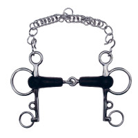 Mors Pelham Feeling gebroken rubber Mors Pelham Feeling gebroken rubber