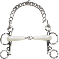 Mors Pelham Feeling brisé flexi branches courtes Mors Pelham Feeling brisé flexi branches courtes