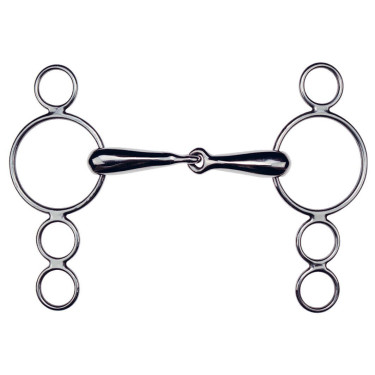 Mors réglable Feeling 4 anneaux creux