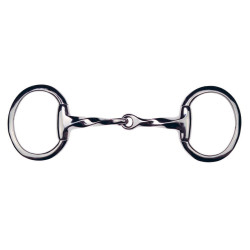 Mors olive Feeling torsadé anneaux plats